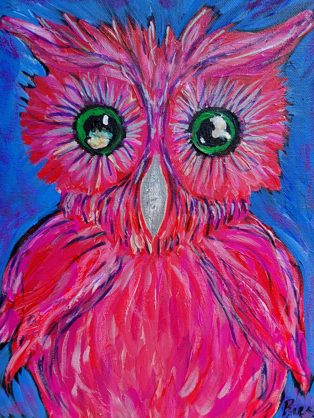 "Penelope Owl" Original ARTWORK 11 X 15